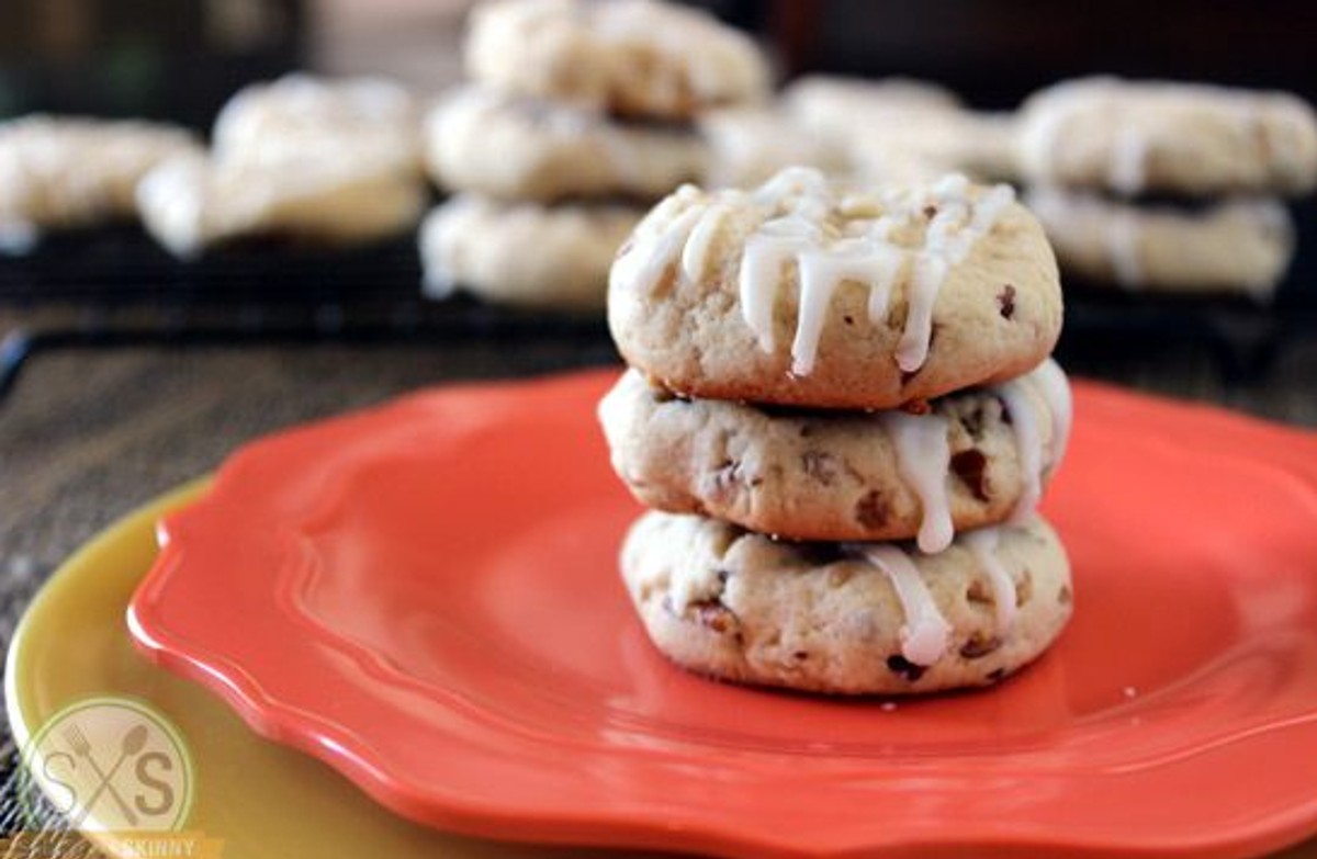 Maple Nut Cookies with Maple Icing Baby Gizmo