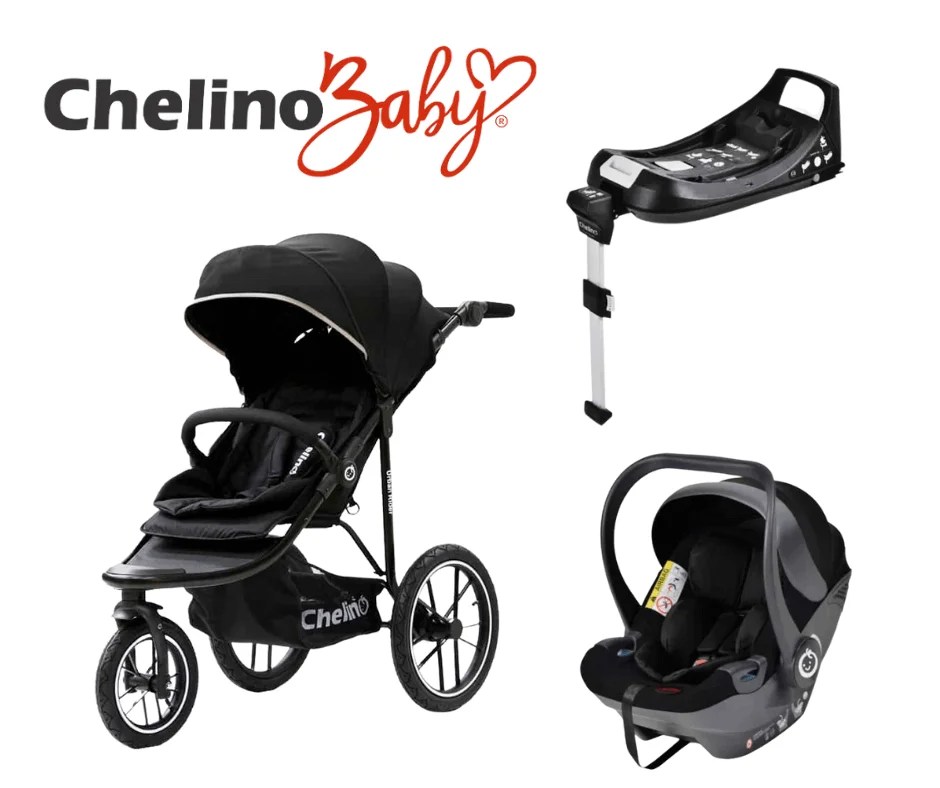 Chelino Urban Rider Travel System With Adapters & Isofix
