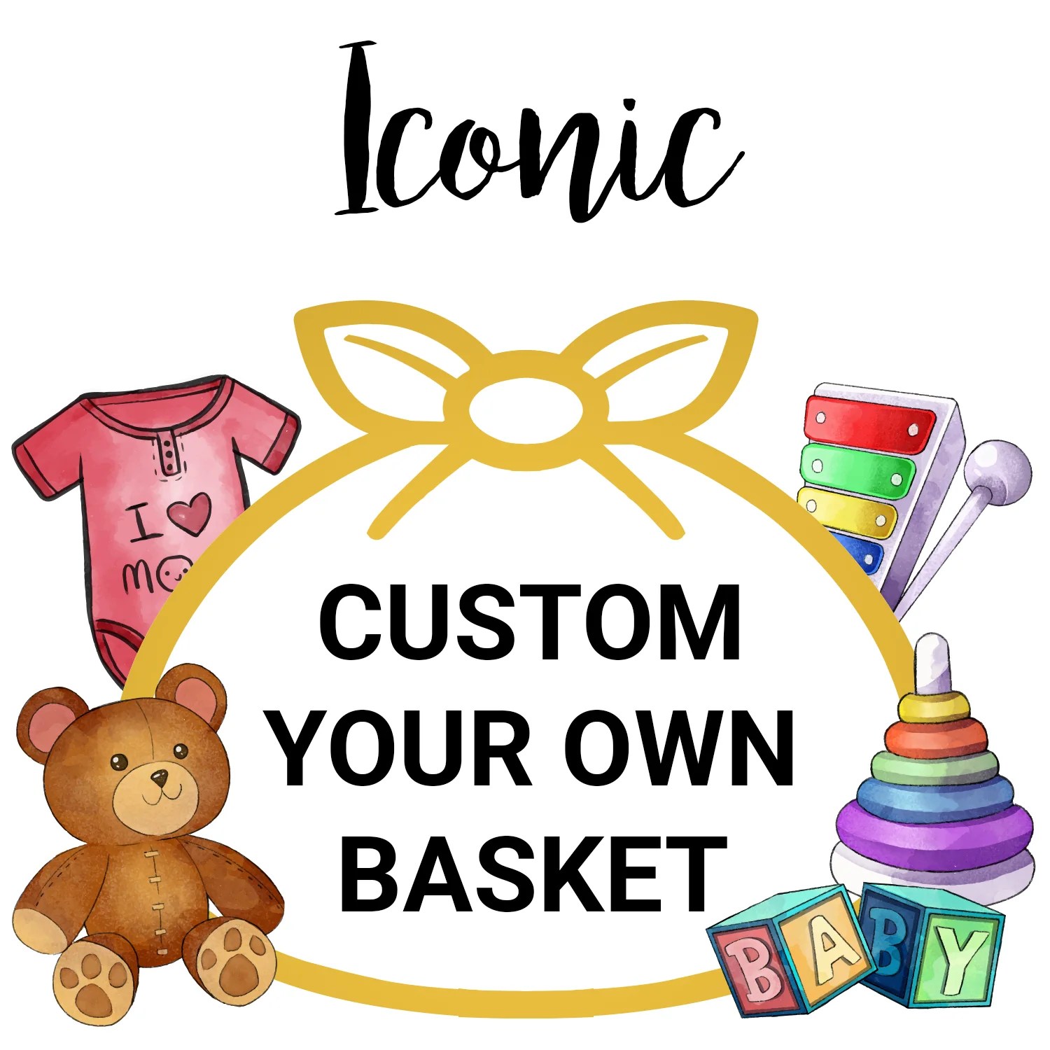 Zeronto™ Luxury Custom Baby Gift Basket Customized Baby Gifts Canada