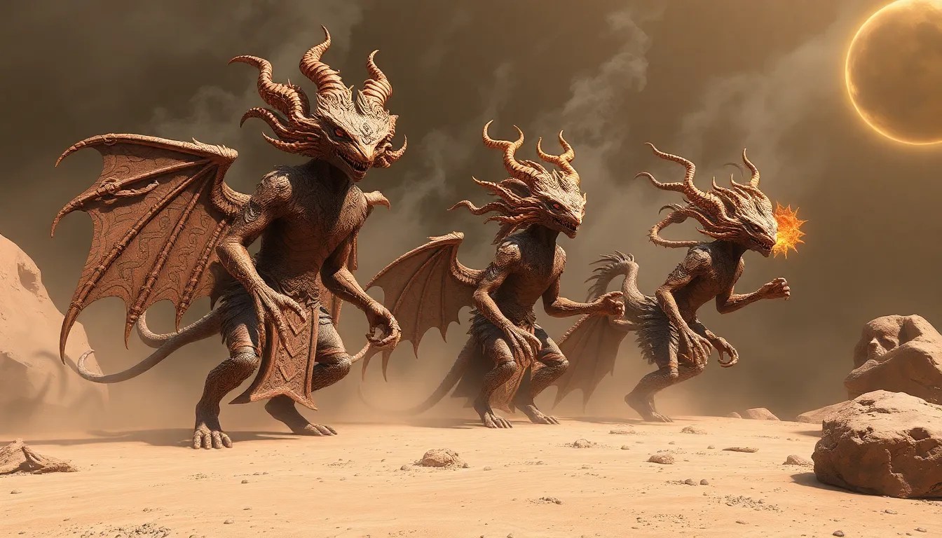 Demons in Babylonian Creation Myths