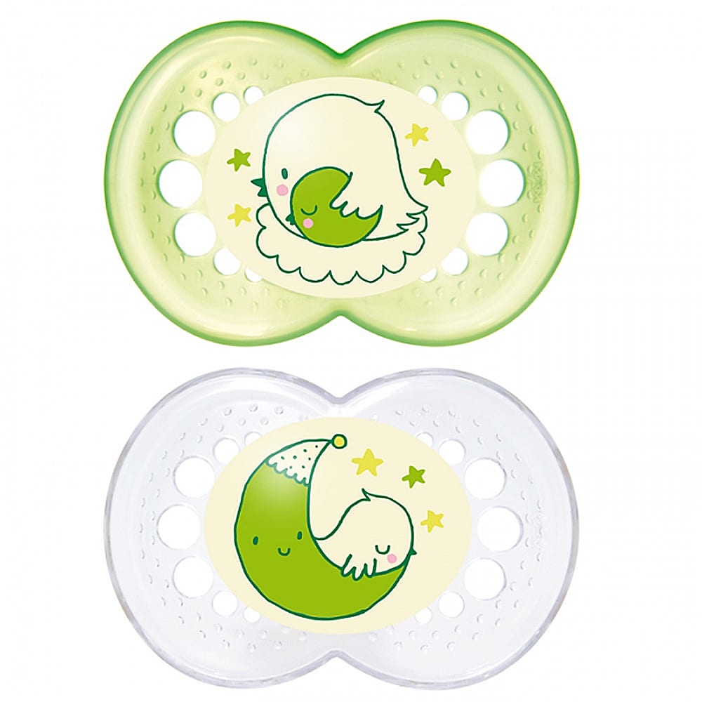 Buy MAM Night Silicone Dummies 4 24 2PK Online BabyNest