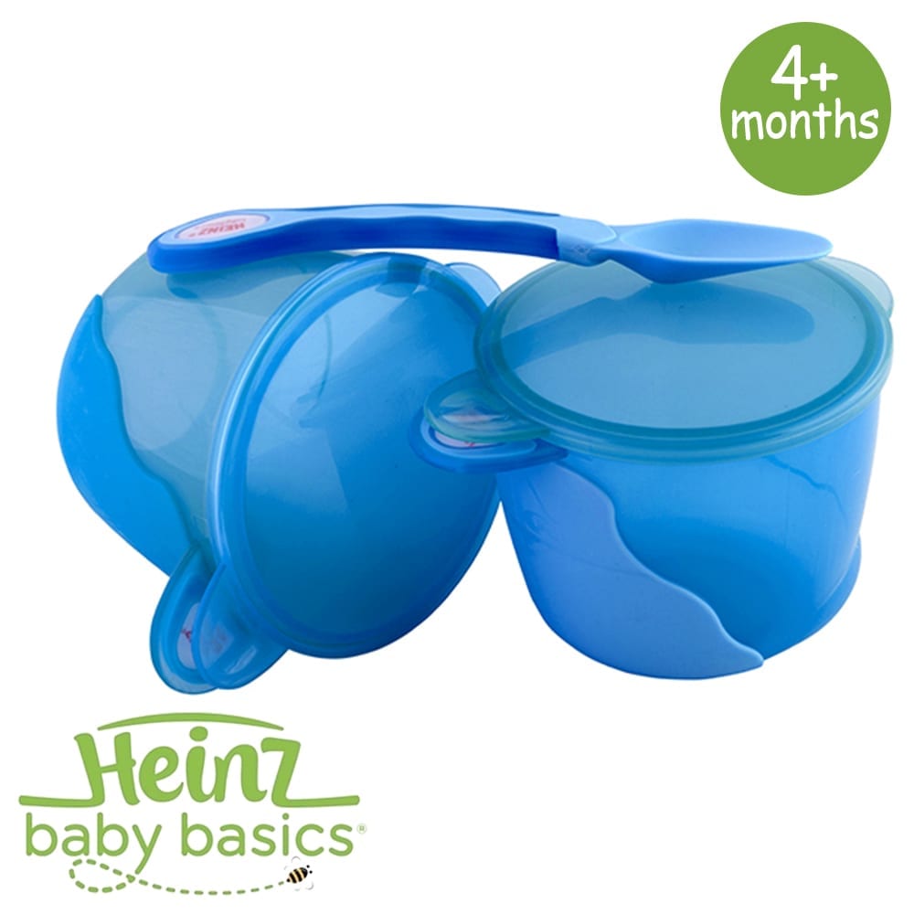 Buy Heinz Baby Basics 2 Snack Bowls & Spoon Online BabyNest