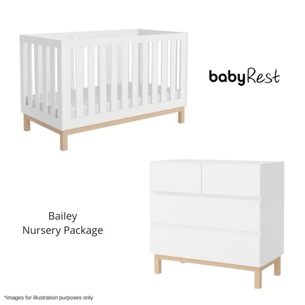 BabyRest Bailey Nursery Package Baby Furniture Perth Babyroad