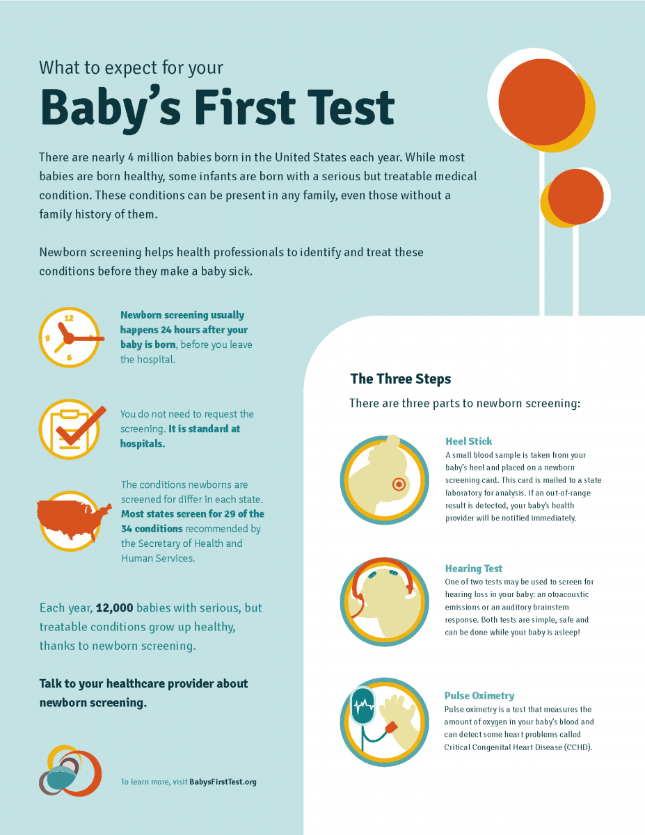 Baby's First Test Celebrates Newborn Screening Awareness Month! Baby
