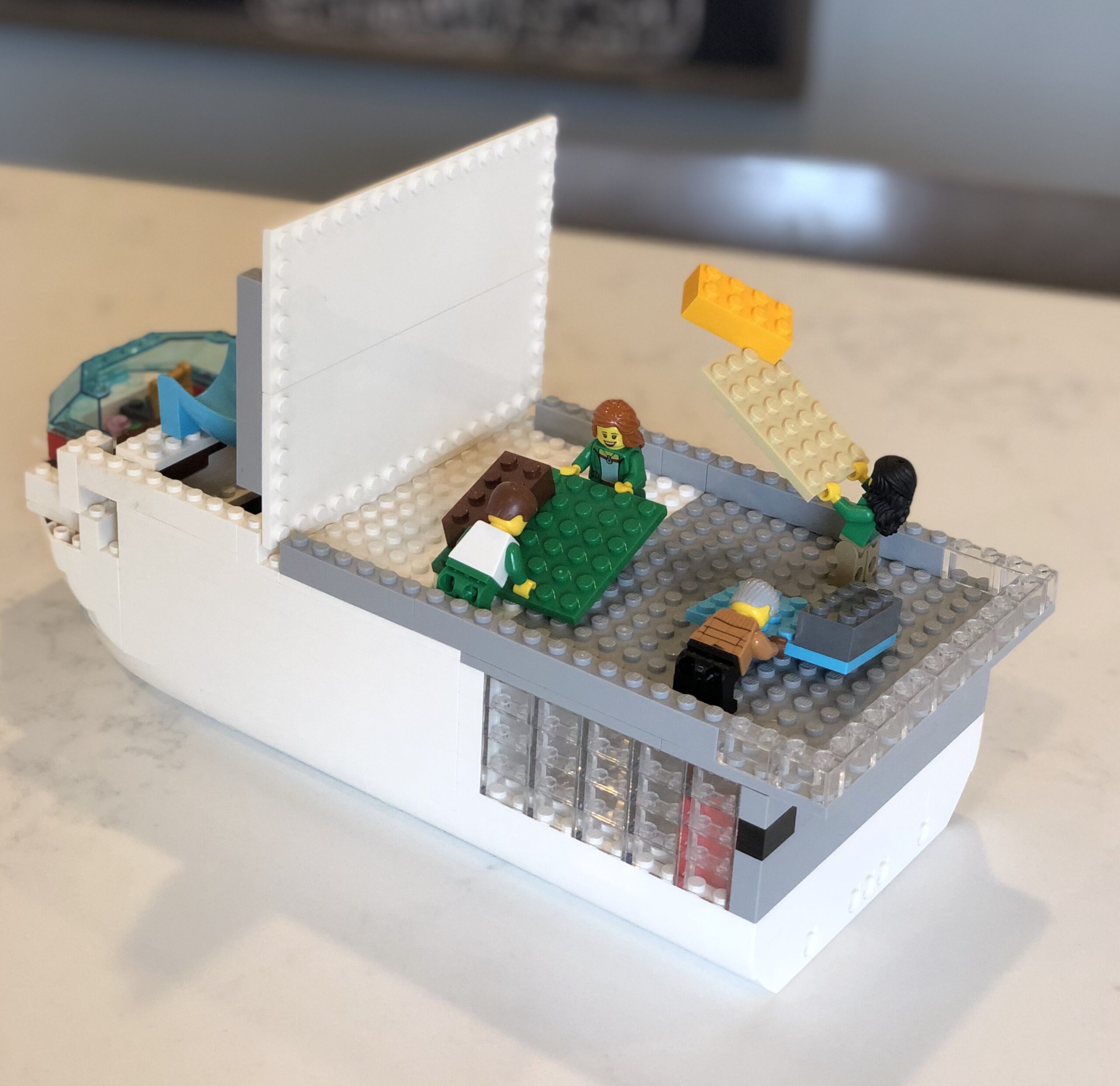 What's the best way to display a LEGO set? The answer might surprise you