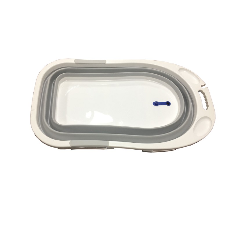 Interbaby Grey Foldable Bath Tub Babyworld Malta