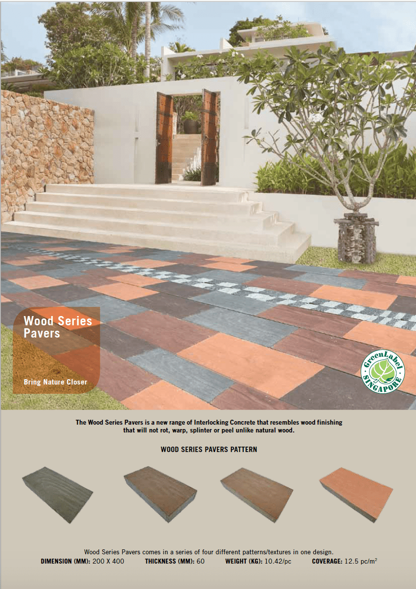 Wood Pavers Flyer BA Contracts Pte Ltd
