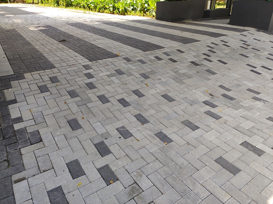 Quadpave Install with Zebra (Pedestrian) Crossing BA Contracts Pte Ltd