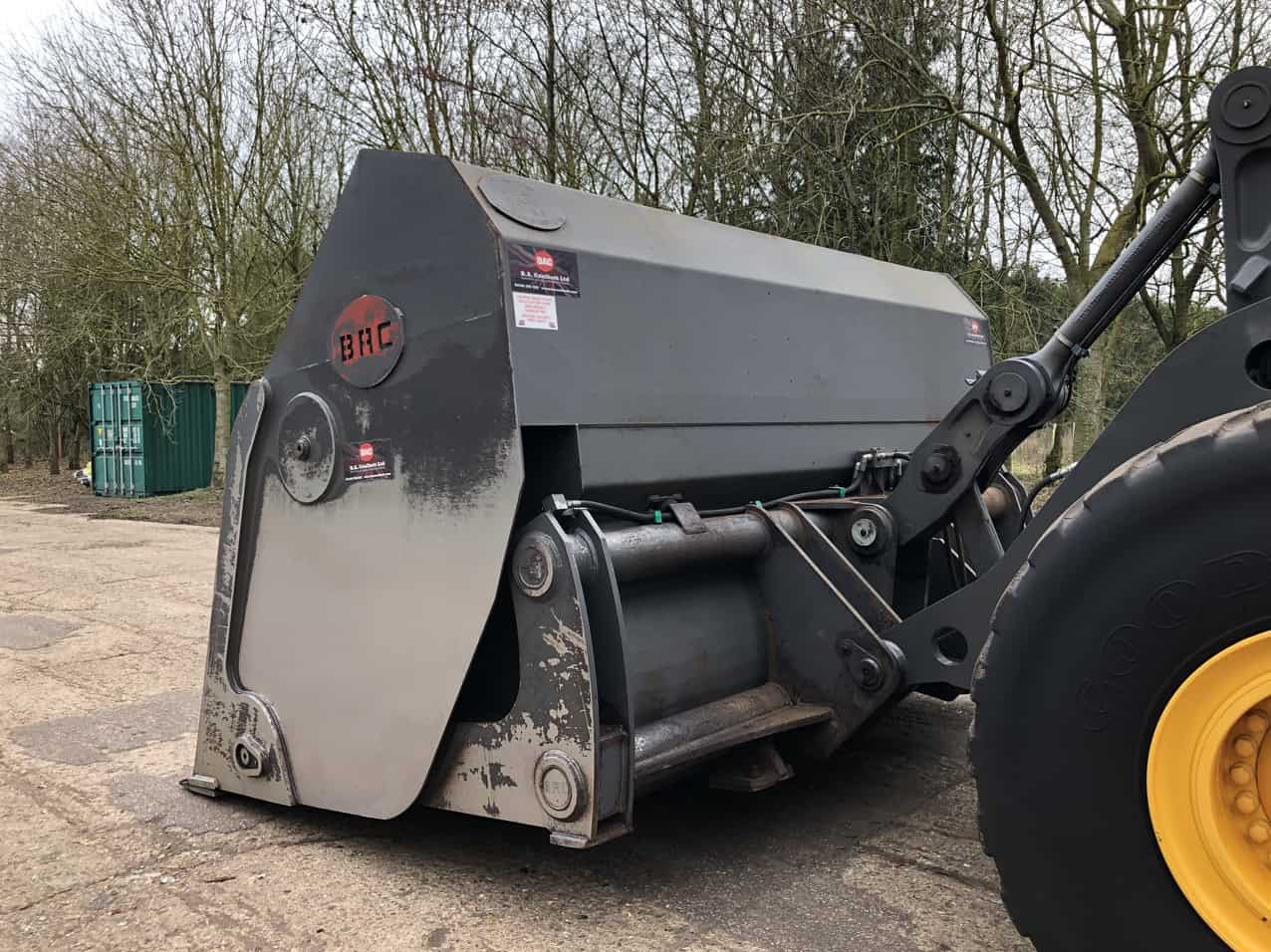 Second Hand High Tip Bucket Volvo L150 B. A. Caulkett