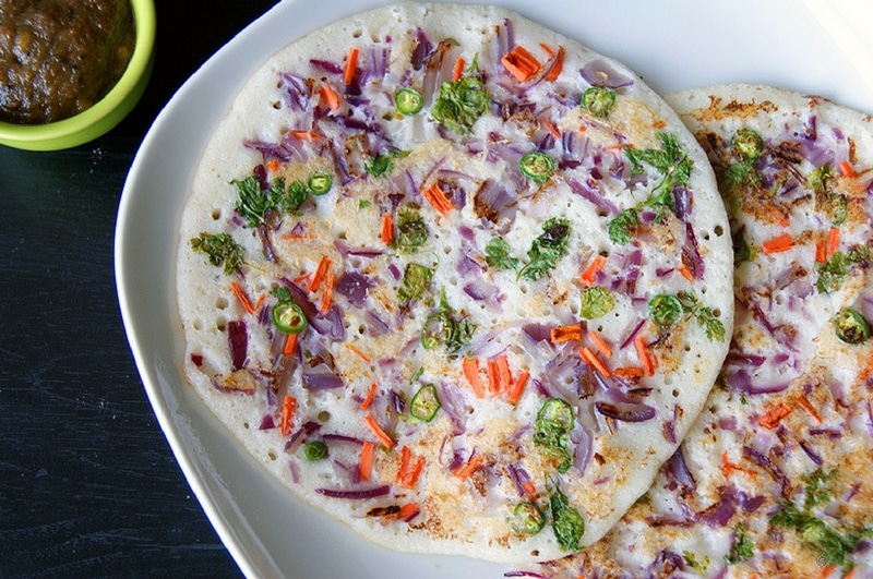 Leftover Rice Recipe, How to Make Rice Uttapam Bachelor Recipe