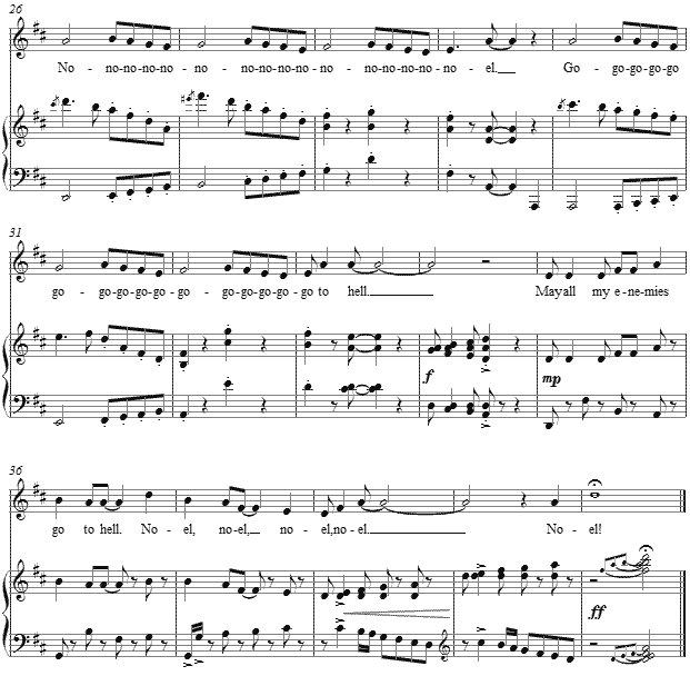 Lines for a Christmas Card