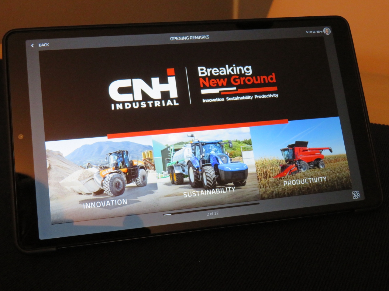CSRWire CNH Industrial Supports Local Communities by Donating Tablet