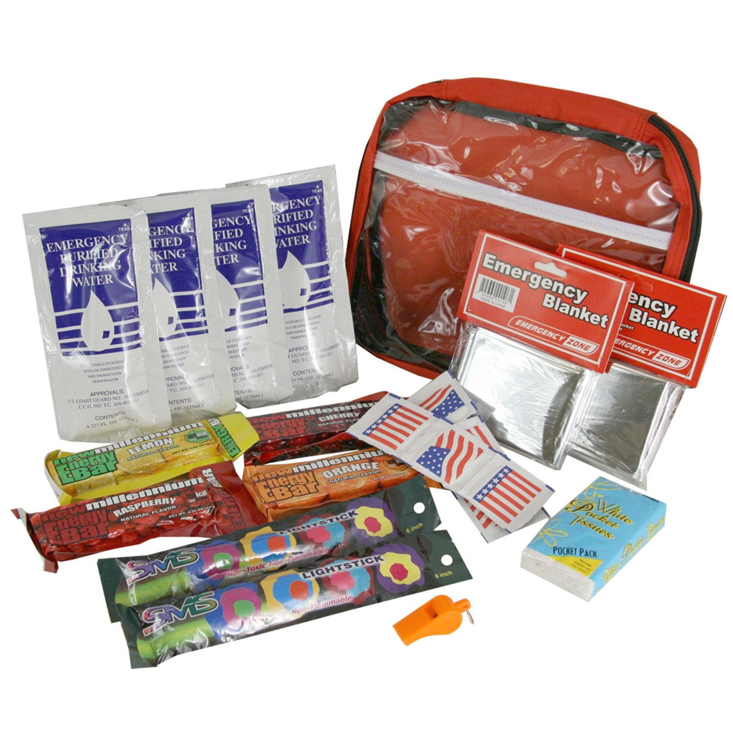 Emergency Survival Kit for Kids Back40