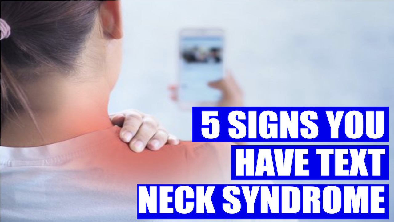 5 Signs You Have Text Neck Syndrome Back and Neck Center of NJ