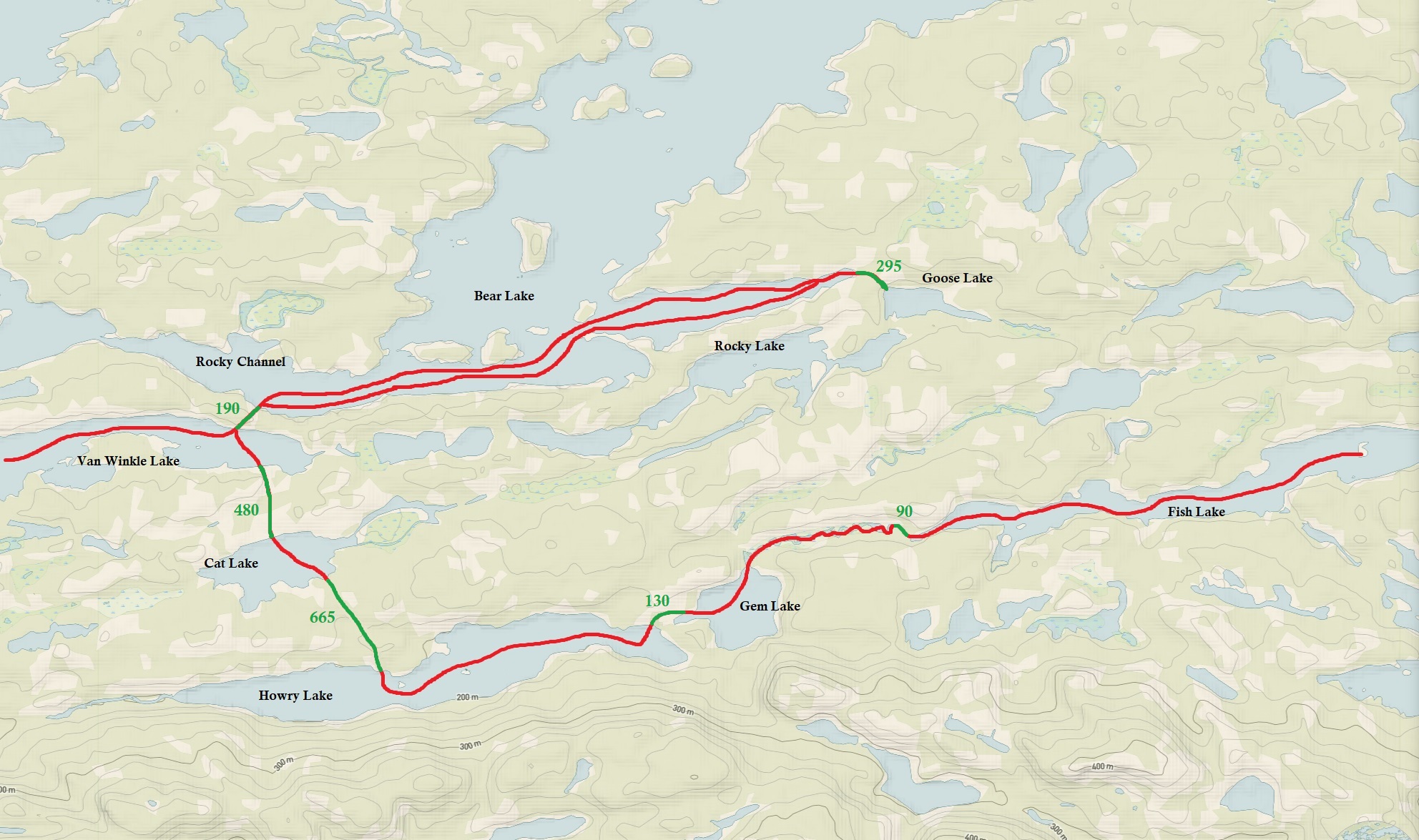 Killarney Provincial Park Great Mountain Loop. August 20th August