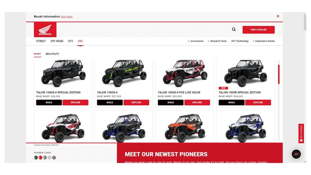 Best SidebySide UTV Brands Backcountrty UTV