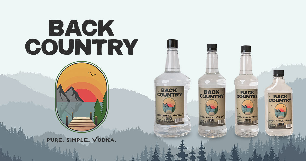 Back Country Vodka Pure Simple Vodka