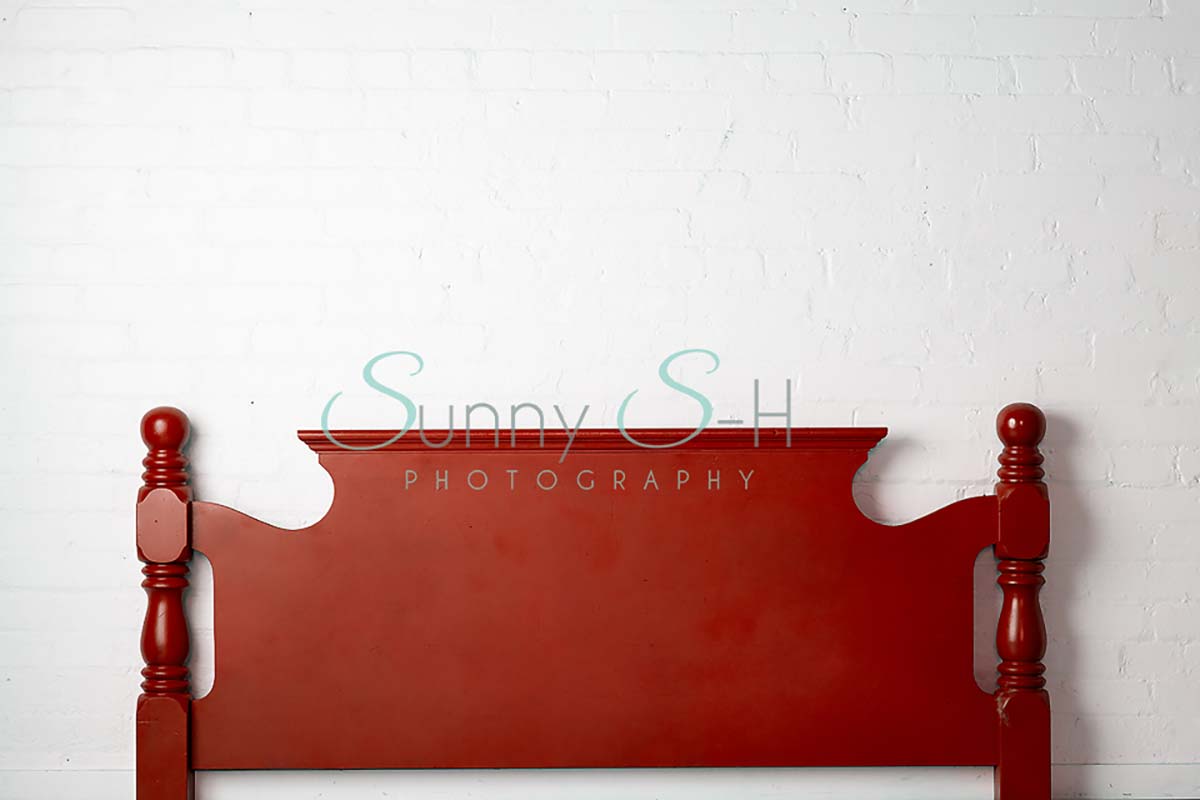 Solid Red Headboard Backdrops Canada