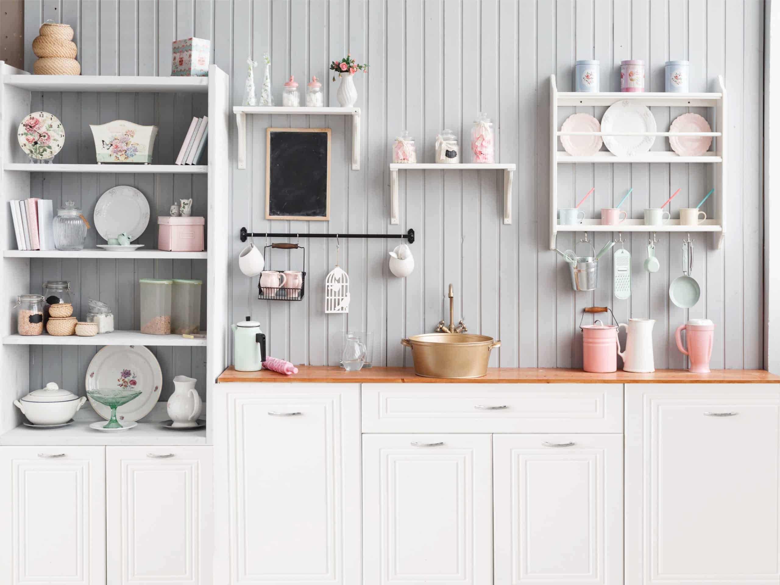 PINK KITCHEN BACKDROP Backdrop Shop