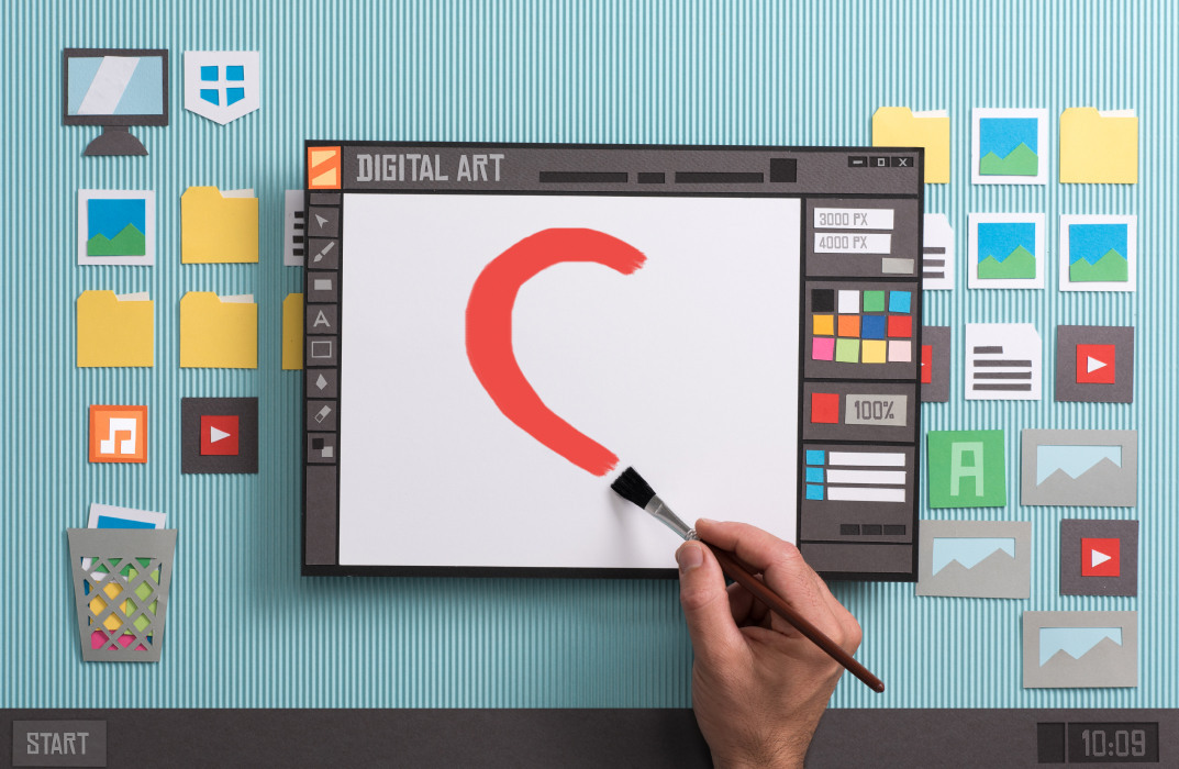 Digital Painting Using Apex Learning