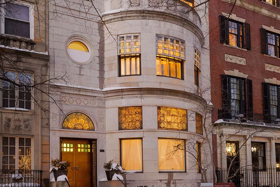 Ayer Mansion Boston’s TiffanyDesigned Home, Is Now Up for Grabs