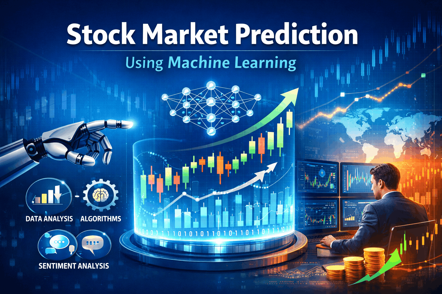 Stock Market Prediction Using Machine Learning Complete Guide