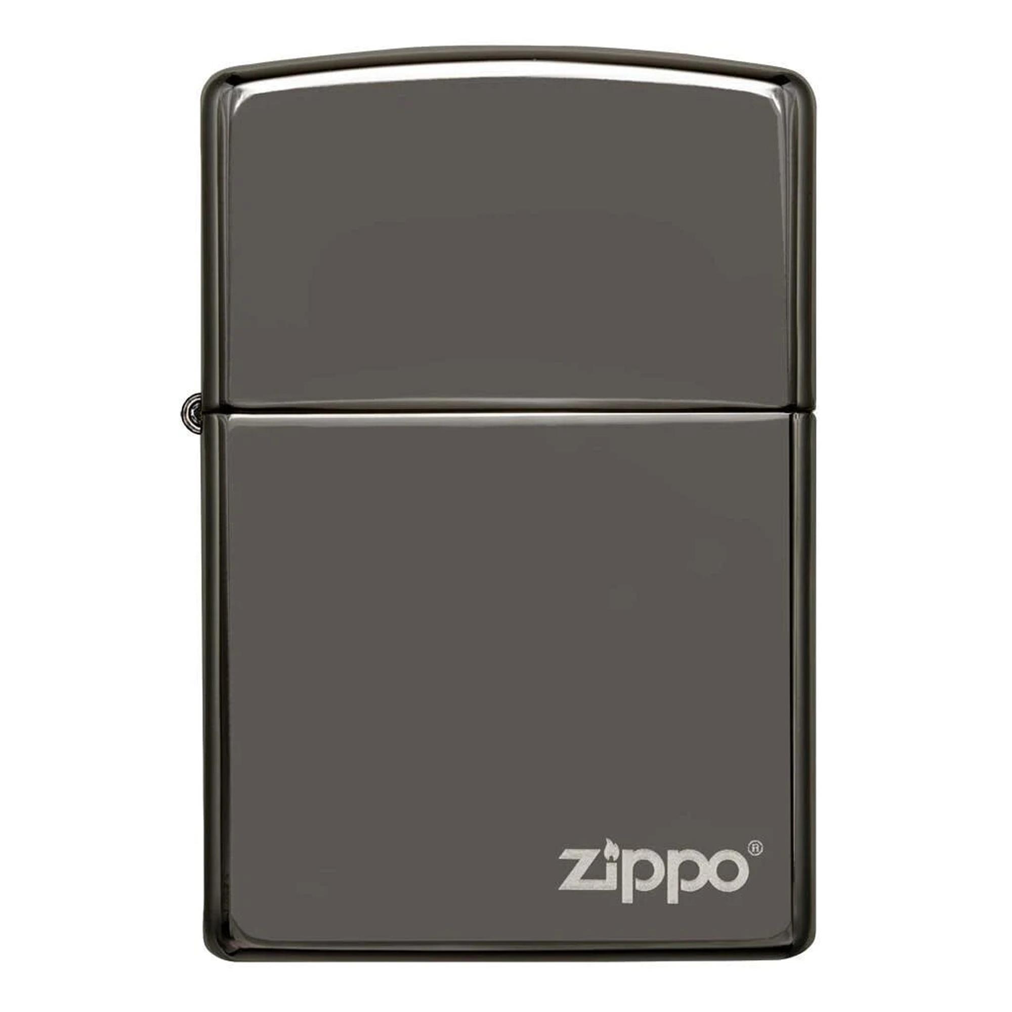 Zippo Classic Black Ice With Logo Rolling Papers & Supplies GoSensi