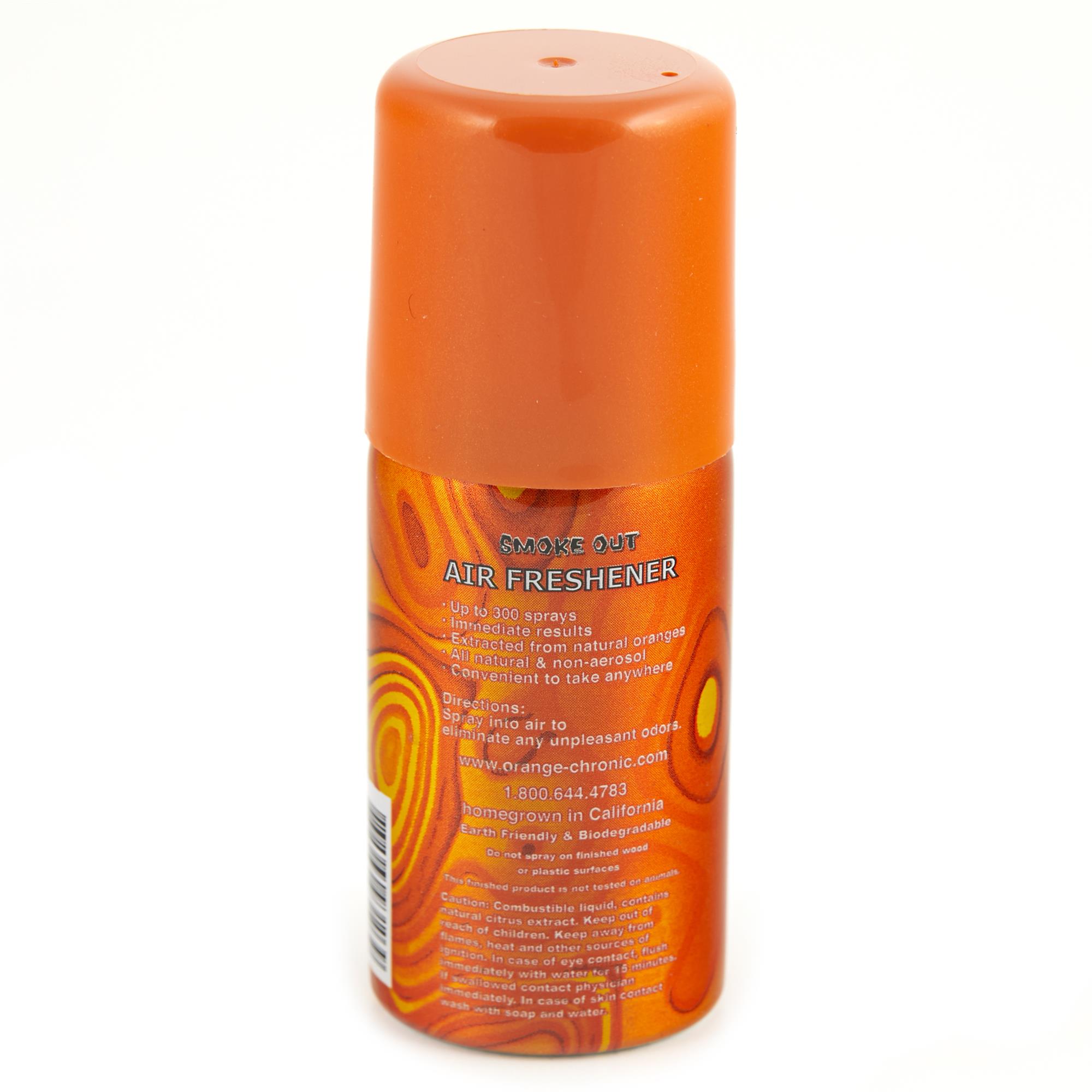 Orange Chronic 1.5Oz Air Freshener Hand Pipe GoSensi