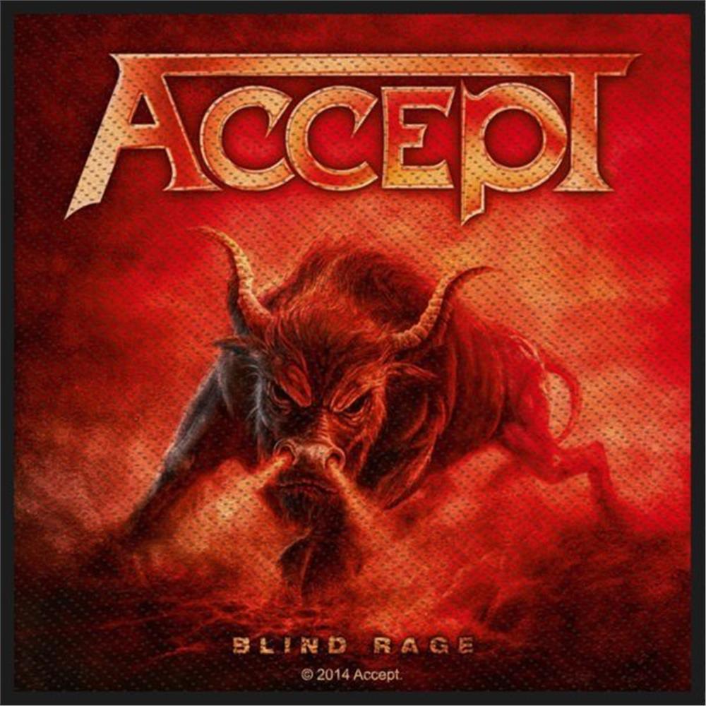 Accept Blind Rage Patch Swag Loudtrax