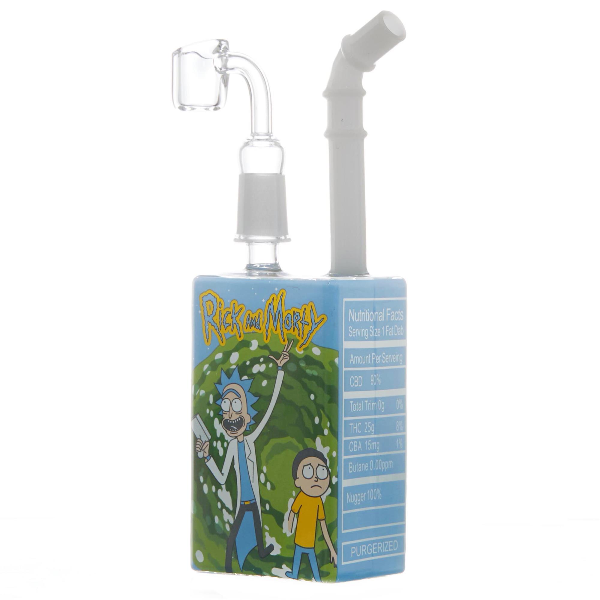Rick & Morty Rick & Morty Juice Box Dab Rig Bongs GoSensi