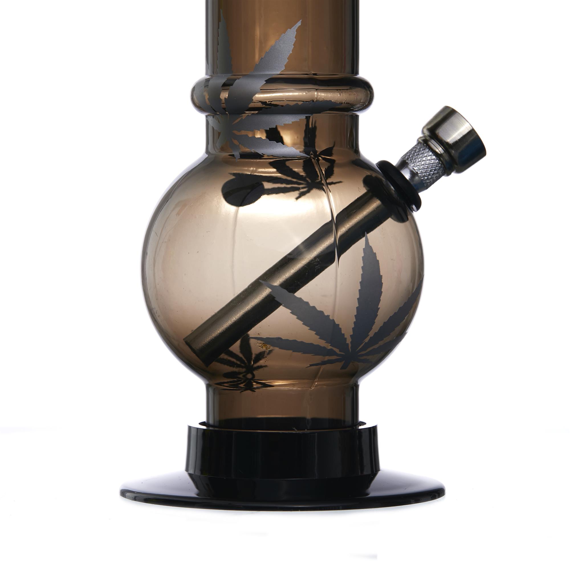 Cannabis Leaf Acrylic Bong Bongs GoSensi