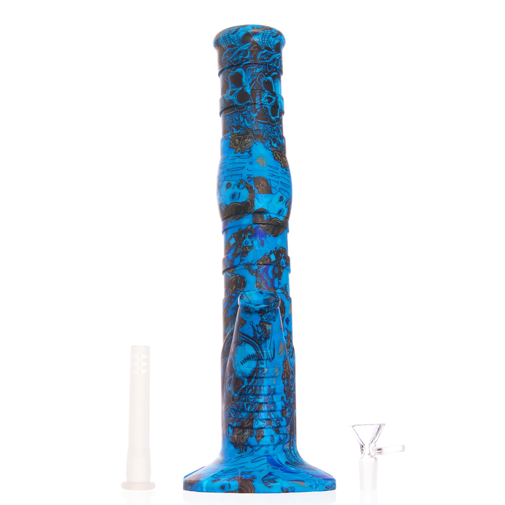 Leaning Silicone Bong Bongs GoSensi