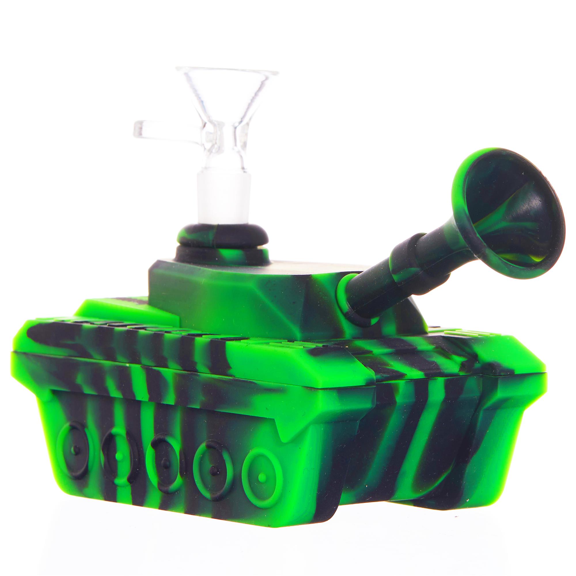 Army Tank Silicone Bong Bongs GoSensi