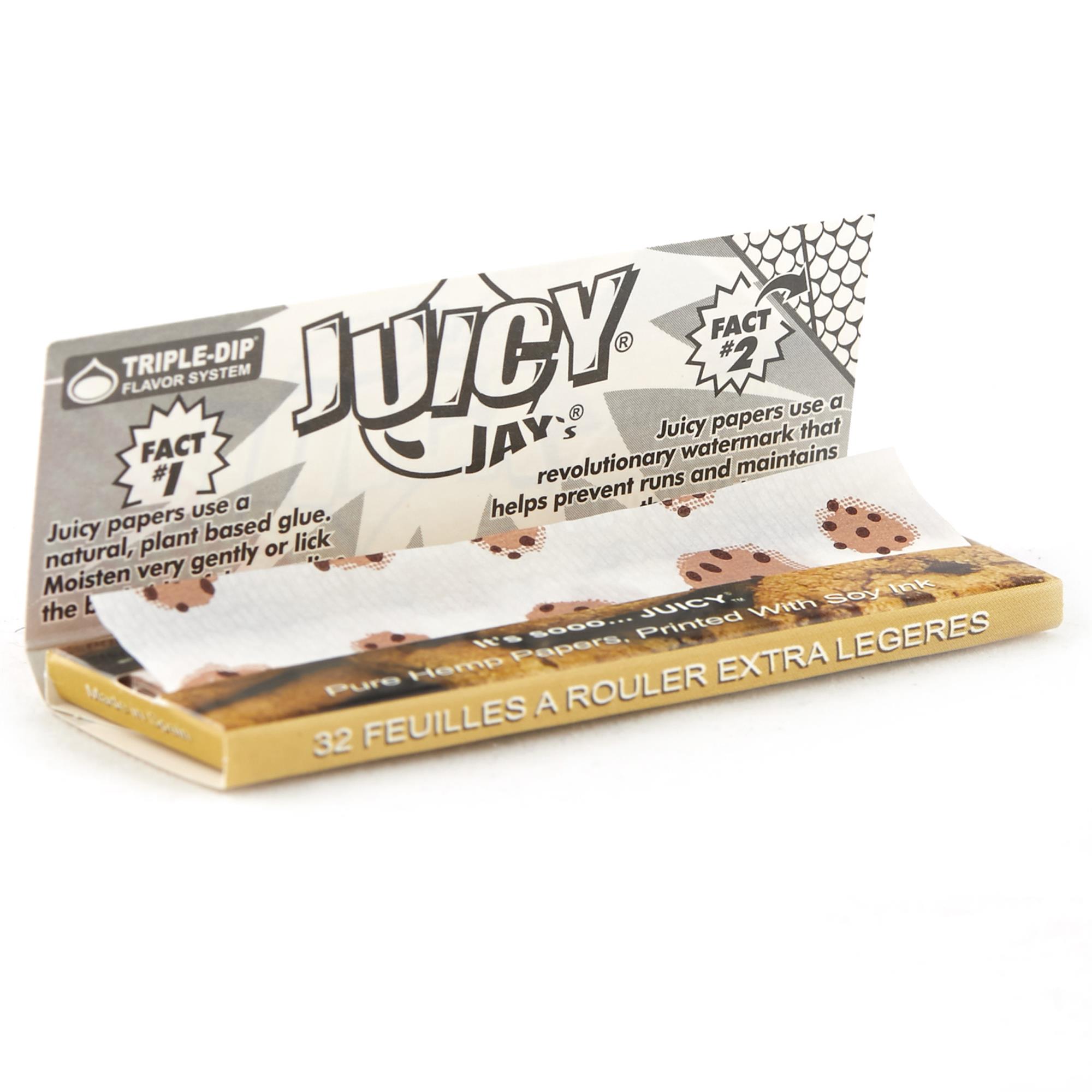 Juicy Jays Chocolate Chip Cookie Rolling Papers & Supplies GoSensi