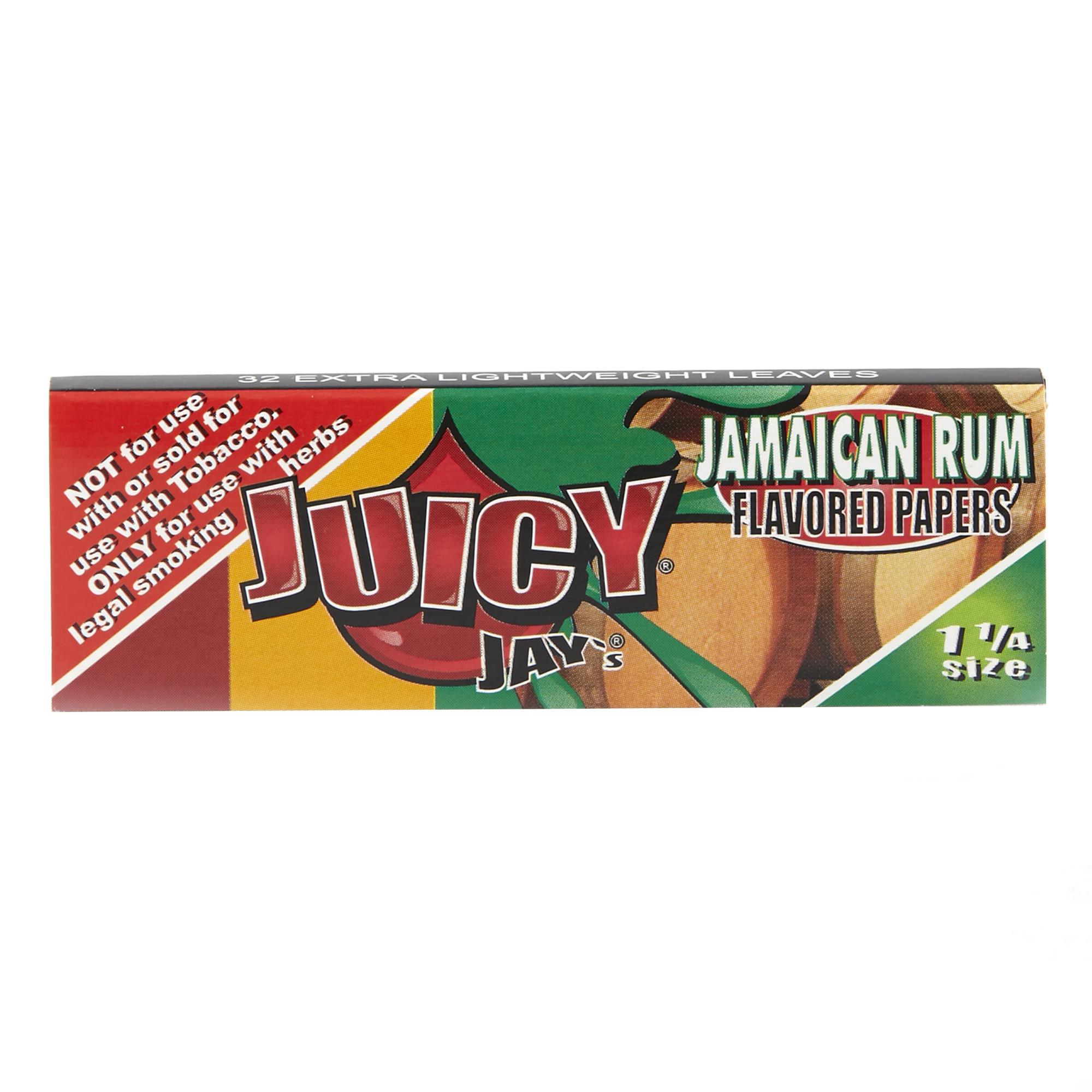 Juicy Jays Jamaican Rum Rolling Papers & Supplies GoSensi