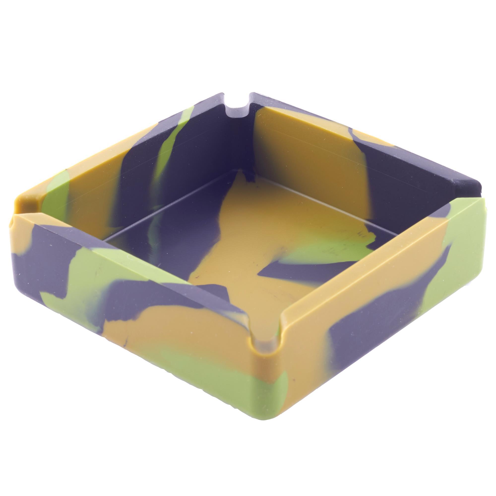 Design Square Silicone Ashtray Rolling Papers & Supplies GoSensi