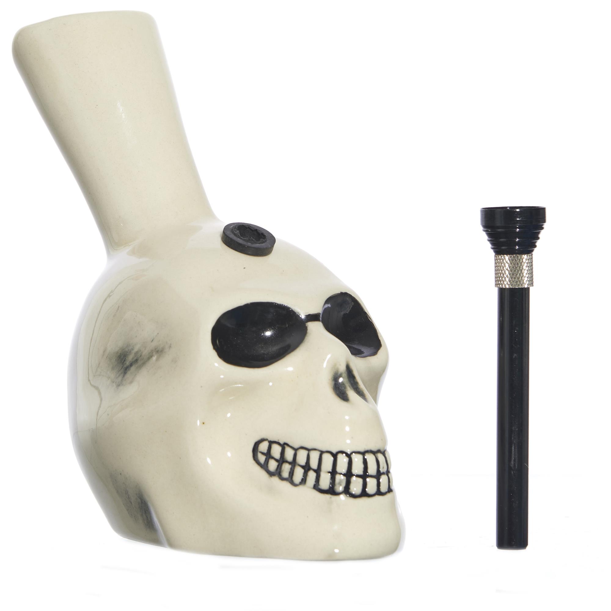 Hot Skull Ceramic Bong Bongs GoSensi