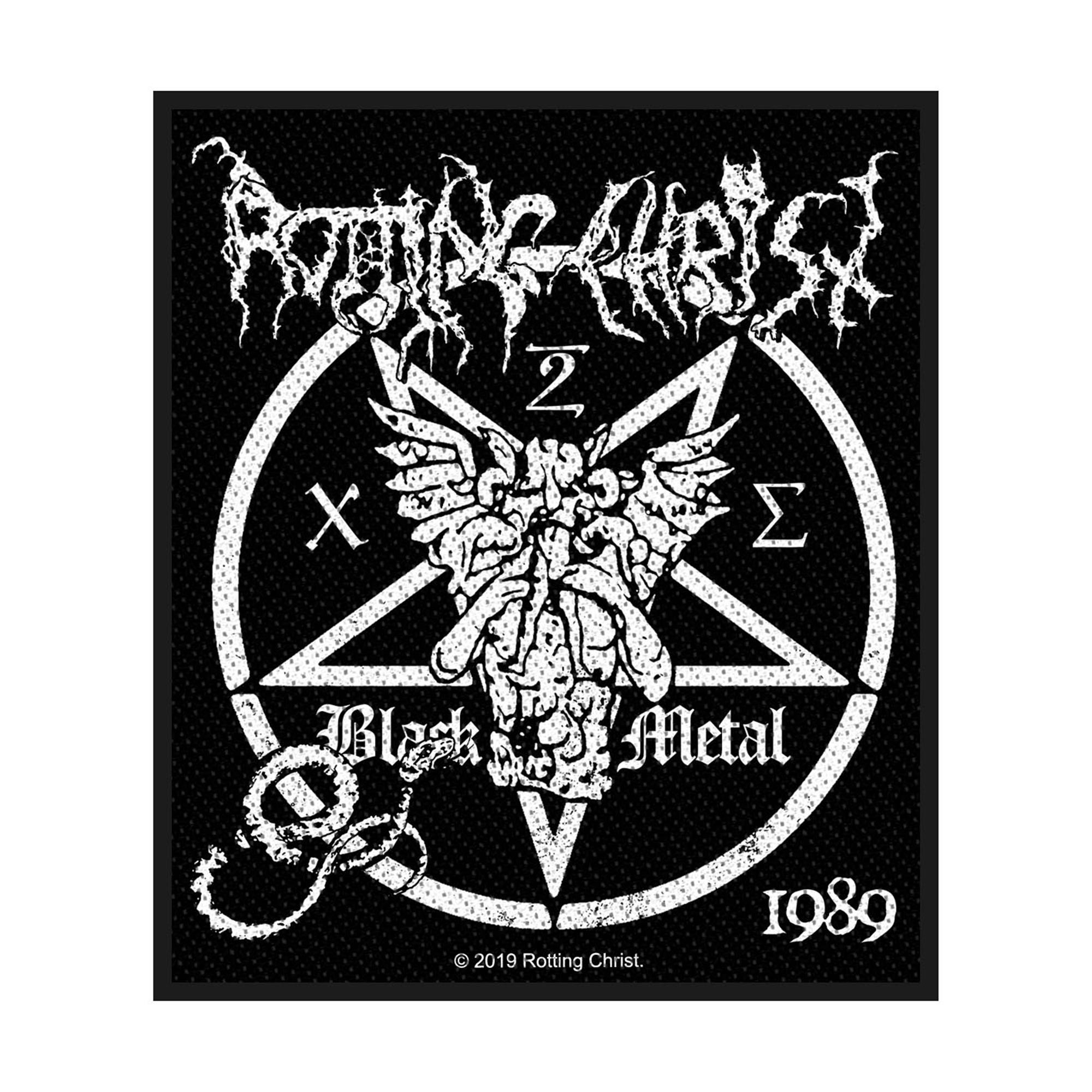 Rotting Christ Black Metal Patch Swag Loudtrax