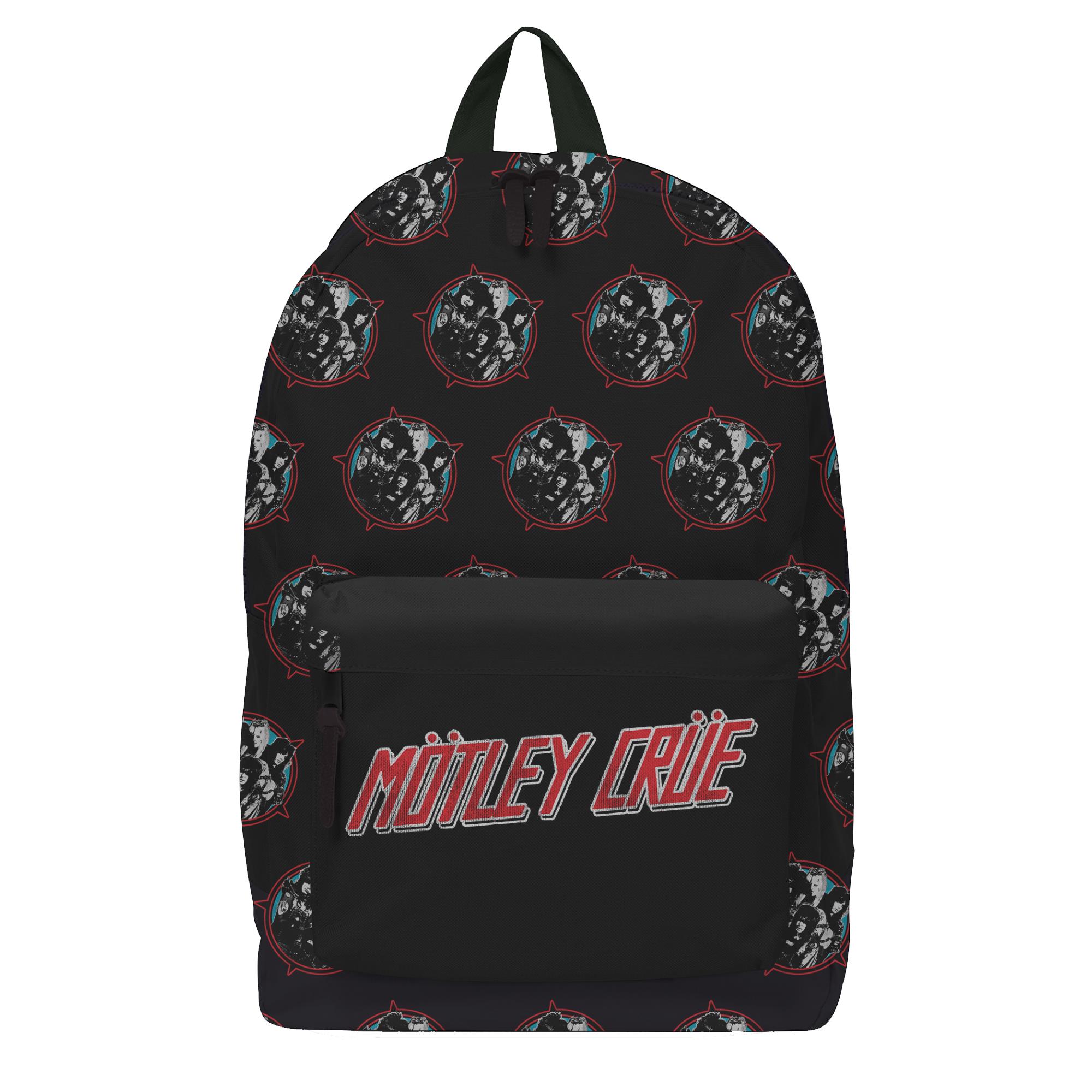 Motley Crue Heavy Metal Power Backpack Novelties Loudtrax