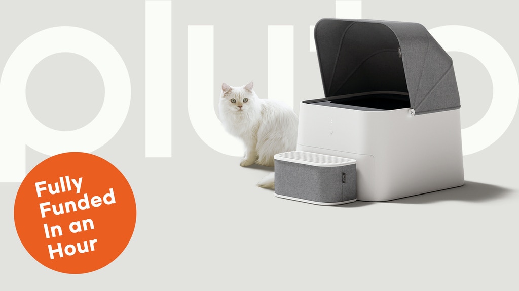 Pluto Square The Modern Cat Litter Cube Backercrew