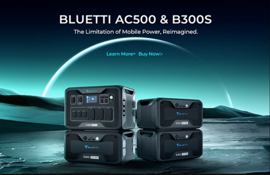 BLUETTI AC500 & B300S – Home Backup Power Station - Backercrew