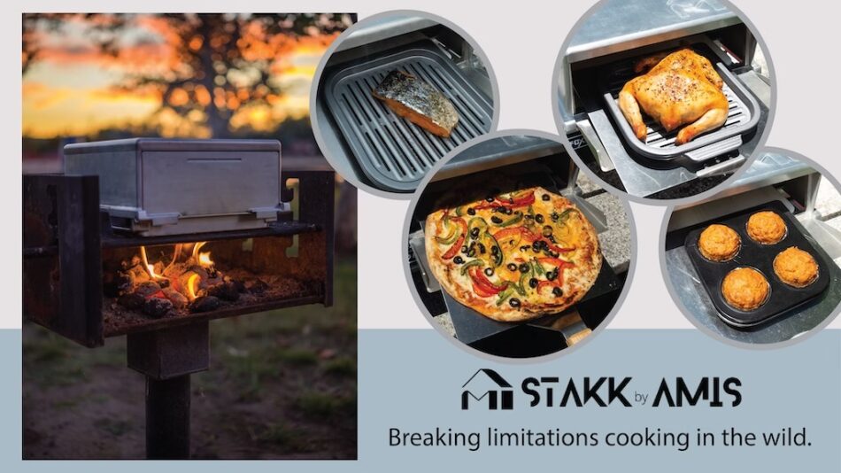 AllInOne Portable Cooking System For Camping STAKK Backercrew