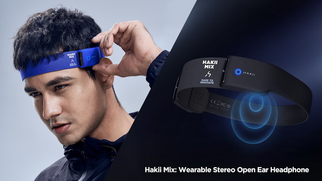 BackerMany Hakii Mix Wearable Stereo Open Ear Headphone