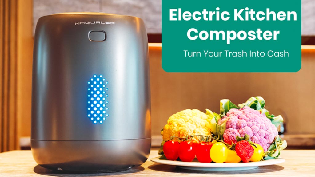 BackerMany Nagualep Nano Electric Kitchen Composter