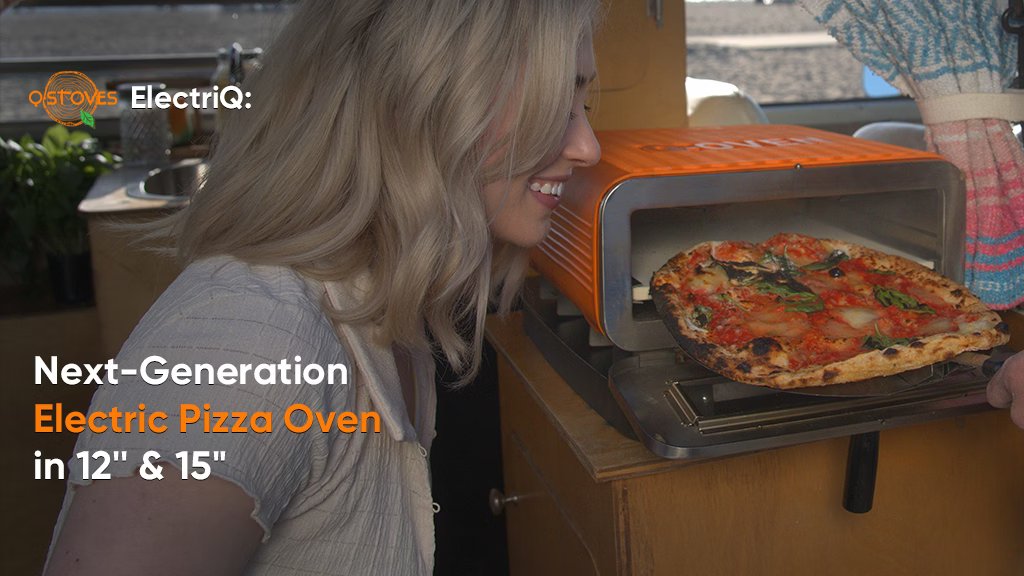 BackerMany Qstoves ElectriQ NextGen Electric Pizza Oven in 12" & 15"