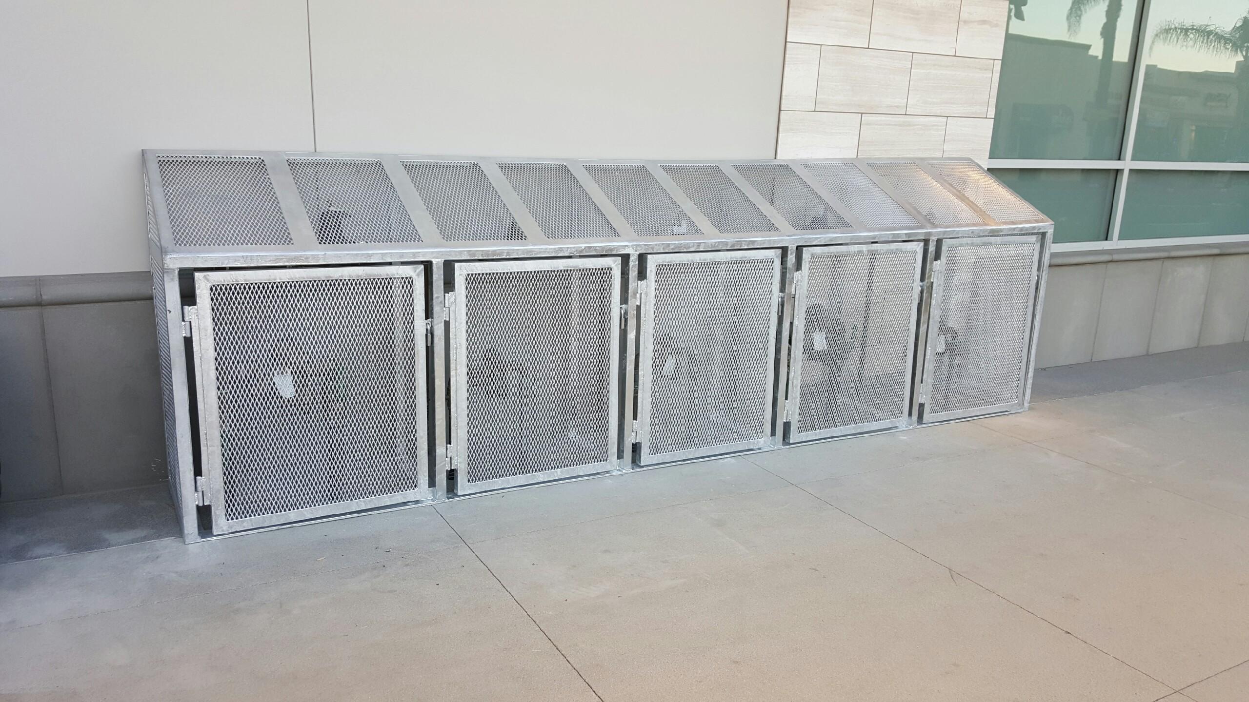 High Security Cage (SHSC) BackFlow Theft Protection