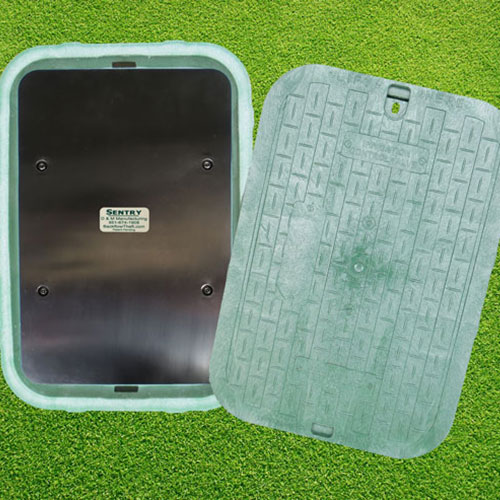 Utility Security Covers BackFlow Theft Protection