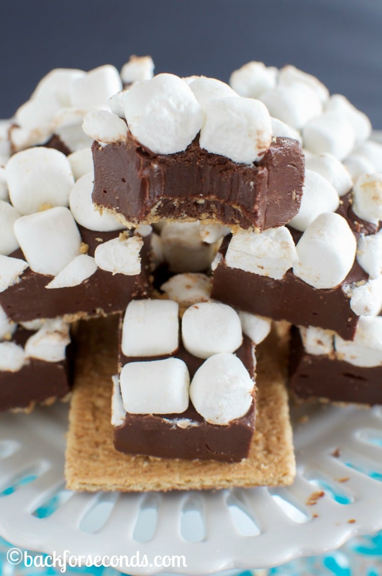 Rich chocolate fudge and no sweetened condensed milk …