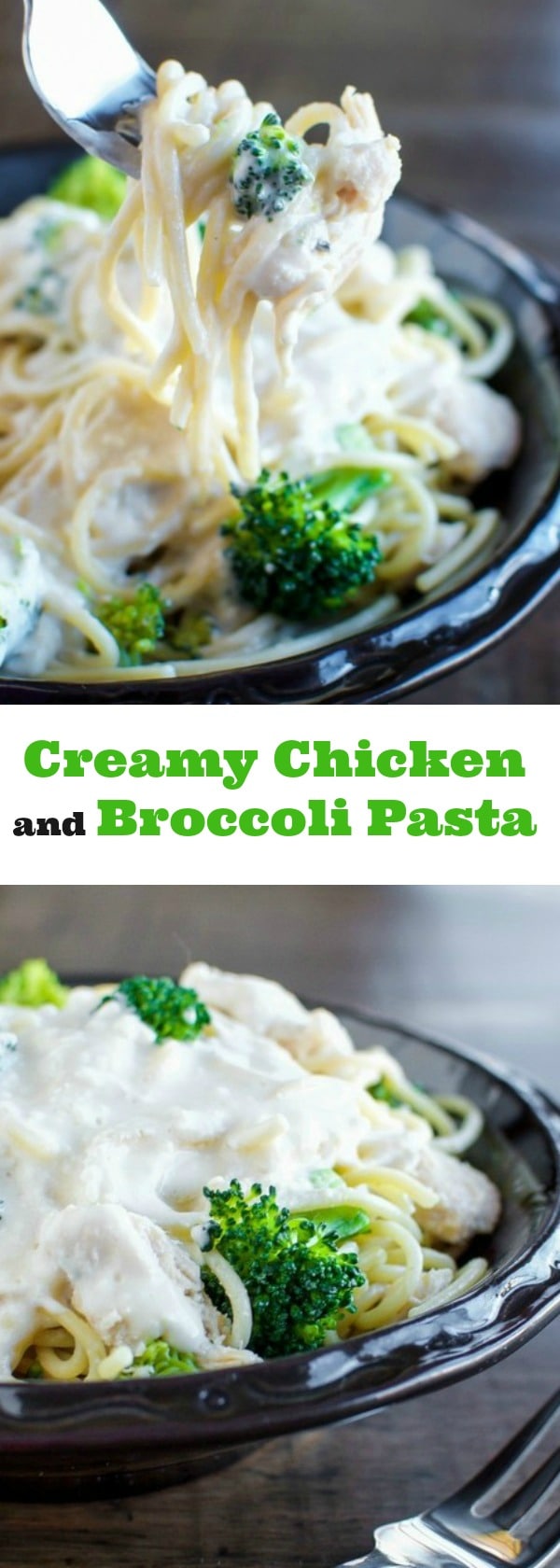 Creamy Chicken and Broccoli Pasta Back for Seconds