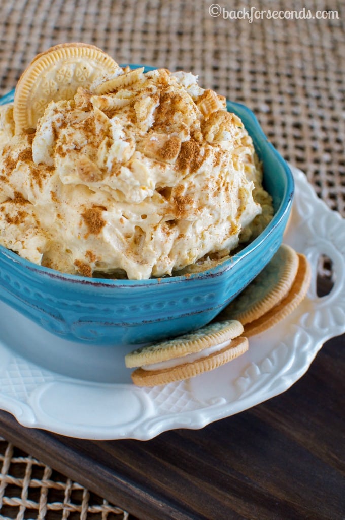 Pumpkin Pie Oreo Cheesecake Fluff Back for Seconds